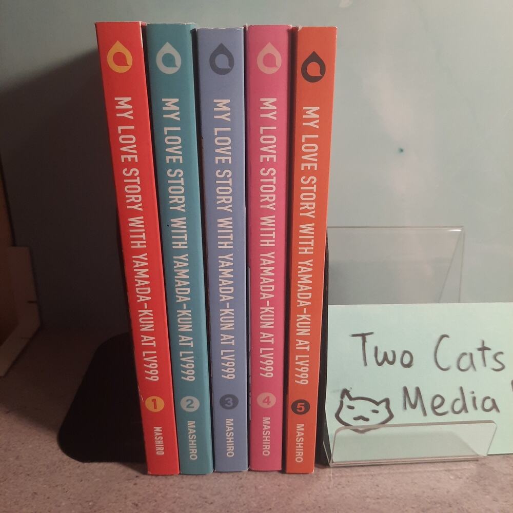 📚My Love Story With Yamada-kun at Lv999 Vol. 1-5 Official English Manga Bundle